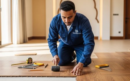 تركيب باركية حي القيروان بالرياض