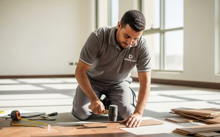 تركيب باركية حي الخليج بالرياض