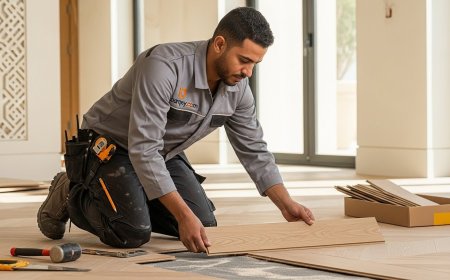 تركيب باركية حي المنار بالرياض