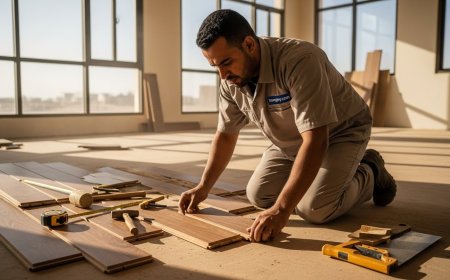 تركيب باركية حي النسيم بالرياض