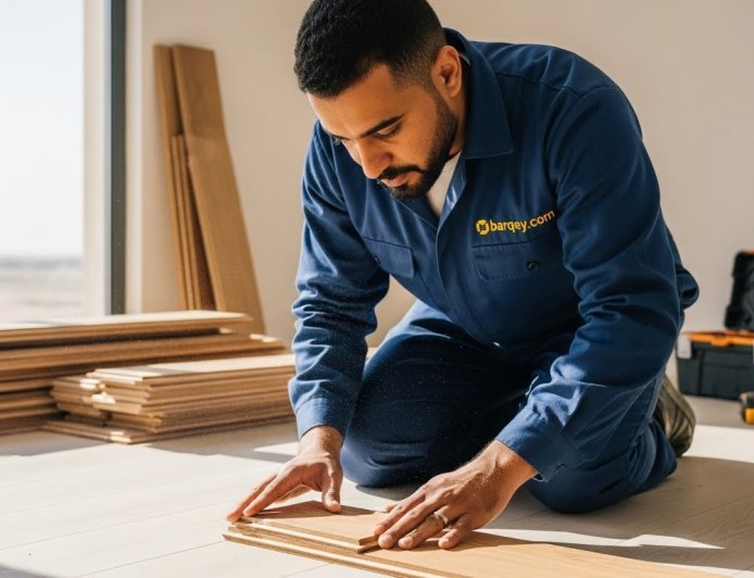 تركيب باركية حي الشفا بالرياض