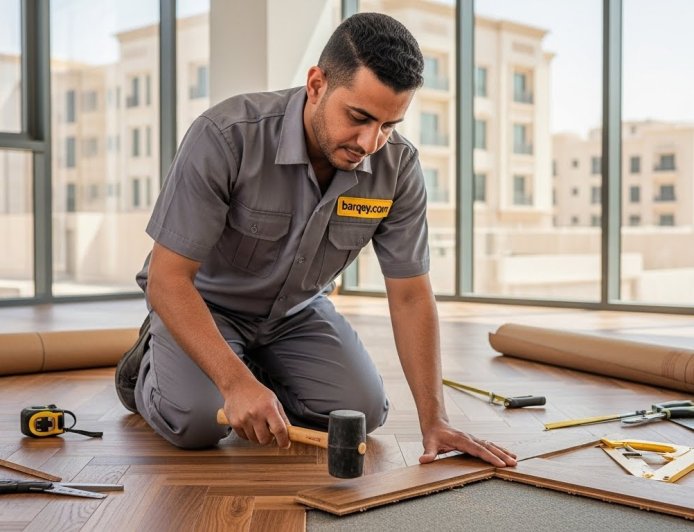 تركيب باركية حي العزيزية بالرياض