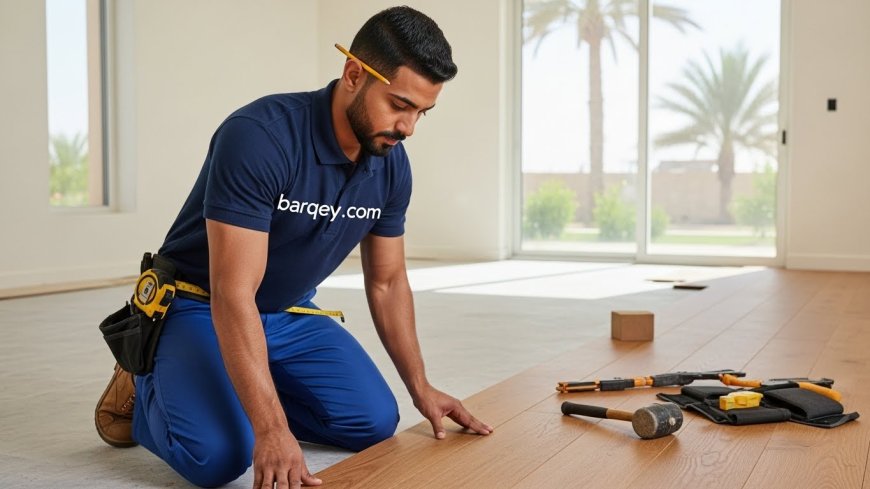 تركيب باركية حي الصحافة بالرياض