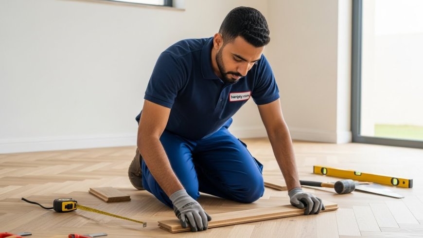 تركيب باركية حي الروضة بالرياض