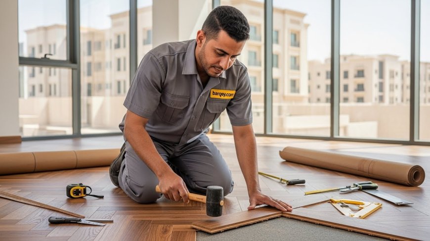 تركيب باركية حي العزيزية بالرياض